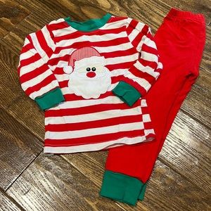 Cecil and Lou Santa 🎅🏻 pajamas - size 24m